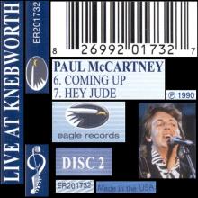 2010 03 23 USA Live At Knebworth - Coming Up-Hey Jude ⁄ ER201732 ⁄ 8 26992 01732 7 - pic 1