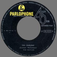 BEATLES DISCOGRAPHY PORTUGAL 100 B - OH ! DARLING ⁄ HERE COMES THE SUN - 8E 006-04423 F - pic 1