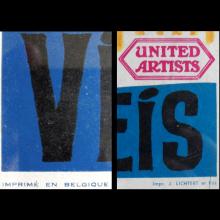 BELGIUM 1964 A HARD DAY'S NIGHT ⁄ VIER JONGENS OP RONDREIS ⁄ QUATRE GARÇONS DANS LE VENT - FILMPOSTER MOVIEPOSTER - pic 1