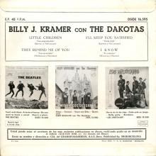 BILLY J. KRAMER WITH THE DAKOTAS - I'LL KEEP YOU SATISFIED - DSOE 16.595 - SPAIN - EP - pic 1