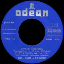 BILLY J. KRAMER WITH THE DAKOTAS - I'LL KEEP YOU SATISFIED - DSOE 16.595 - SPAIN - EP - pic 3