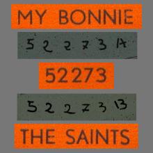 Beatles Discography Belgium 003 My Bonnie ⁄ The Saints - Polydor 52 273 A - Trad - Type 3 - pic 10