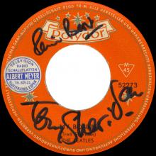 Beatles Discography Belgium 003 My Bonnie ⁄ The Saints - Polydor 52 273 A - Trad - Type 3 - pic 1