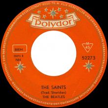 Beatles Discography Belgium 003 My Bonnie ⁄ The Saints - Polydor 52 273 A - Trad - Type 3 - pic 1
