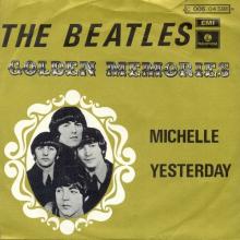 THE BEATLES DISCOGRAPHY BELGIUM 077 078 - MICHELLE / YESTERDAY - 4C 006-04598M - pic 1