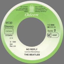 EIGHT DAYS A WEEK - NO REPLY - 1976 / 1987 - 1C 006-06 111 - 2 - RECORDS - pic 12