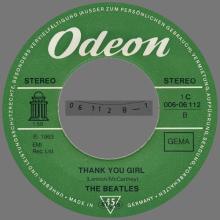 FROM ME TO YOU - THANK YOU GIRL - 1976 / 1987 - 1C 006-06 112 - 2 - RECORDS - pic 4