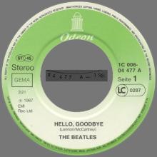 HELLO, GOODBYE - I AM THE WALRUS - 1976 / 1987 - 1C 006-04 477 - 2 - RECORDS - pic 9