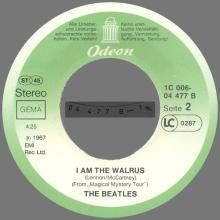 HELLO, GOODBYE - I AM THE WALRUS - 1976 / 1987 - 1C 006-04 477 - 2 - RECORDS - pic 12