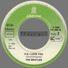 LOVE ME DO - P.S. I LOVE YOU - 1976 / 1987 - 1C 006-05 265 - 2 - RECORDS - pic 10