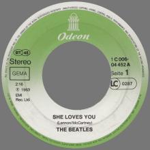 SHE LOVES YOU - I'LL GET YOU - 1976 / 1987 - 1C 006-04 452 - 2 - RECORDS - pic 7