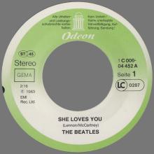 SHE LOVES YOU - I'LL GET YOU - 1976 / 1987 - 1C 006-04 452 - 2 - RECORDS - pic 11
