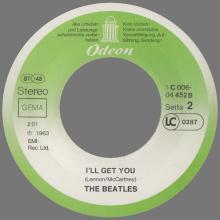 SHE LOVES YOU - I'LL GET YOU - 1976 / 1987 - 1C 006-04 452 - 2 - RECORDS - pic 12