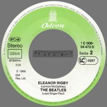 YELLOW SUBMARINE - ELEANOR RIGBY - 1976 / 1987 - 1C 006-04 473 - 2 - RECORDS - pic 8