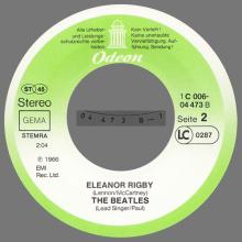 YELLOW SUBMARINE - ELEANOR RIGBY - 1976 / 1987 - 1C 006-04 473 - 2 - RECORDS - pic 12