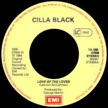 CILLA BLACK - IT'S FOR YOU ⁄ LOVE OF THE LOVED - HOLLAND - 1A 006-07506 - pic 5