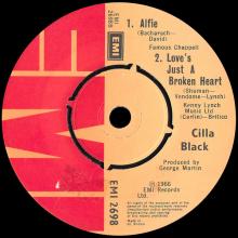 CILLA BLACK - IT'S FOR YOU - UK - EMI 2698 - EP - pic 5