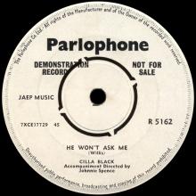 CILLA BLACK - IT'S FOR YOU - UK - R 5162 - PROMO - pic 5