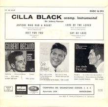 CILLA BLACK - LOVE OF THE LOVED - SPAIN - DSOE 16.592 - C - EP - pic 1
