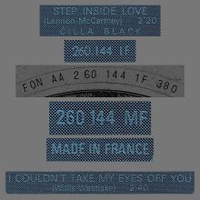 CILLA BLACK - STEP INSIDE LOVE - FRANCE - 260.144 MF - pic 4