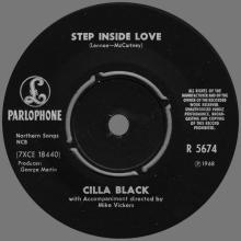 CILLA BLACK - STEP INSIDE LOVE - NORWAY - R 5674 - pic 3