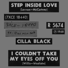 CILLA BLACK - STEP INSIDE LOVE - NORWAY - R 5674 - pic 4