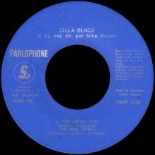 CILLA BLACK - STEP INSIDE LOVE - PORTUGAL - LMEP 1310 - EP - pic 3