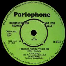 CILLA BLACK - STEP INSIDE LOVE - UK - R 5674 - PROMO - pic 5