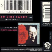 ELVIS COSTELLO - 1991 - SO LIKE CANDY - GERMANY - 0 5439-19183-7 - pic 6