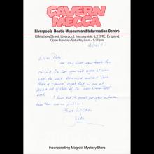 1975 1982 LIVERPOOL BEATLES CONVENTION - LIZ AND JIM HUGHES - CAVERN MECCA - pic 5