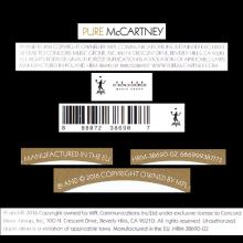 2016 6 10 - PAUL MCCARTNEY DISCOGRAPHY - PURE - 39 TRACKS - HRM 38690-02 ⁄ 8 88072 38690 7 - pic 1