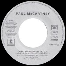 FR45 - 1990 10 20 - BIRTHDAY ⁄ GOOD DAY SUNSHINE - 2040857- PM 102 - 5 099920 40857 2 - pic 1