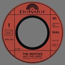 FRANCE THE BEATLES 45 POLYDOR - 1977 00 00 - POLYDOR 2041 611 - AIN'T SHE SWEET ⁄ CRY FOR A SHADOW - pic 5