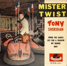 FRANCE THE BEATLES EP POLYDOR - 1962 01 26 - MISTER TWIST - 21 914 Médium - pic 1
