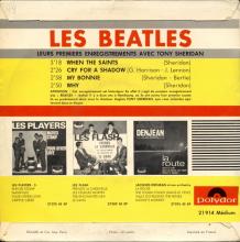 FRANCE THE BEATLES EP POLYDOR - 1964 03 00 - LES BEATLES - POLYDOR 21914 Médium - ORANGE STARS LABEL - pic 1