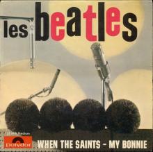 FRANCE THE BEATLES EP POLYDOR - 1964 04 19 - LES BEATLES - POLYDOR 21914 Médium - NEW RED LABEL - pic 1