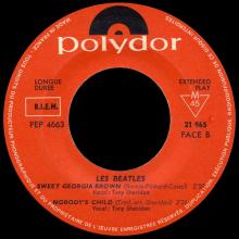 FRANCE THE BEATLES EP POLYDOR - 1964 07 00 - LES BEATLES - POLYDOR 21996 Médium - NEW RED LABEL 2 - IF YOU LOVE ME BABY - pic 5