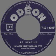 FRANCE THE BEATLES JUKE-BOX 45 - 1963 12 27 - A 1 - 7 S0 10099 - I WANT TO HOLD YOUR HAND ⁄ HOLD ME TIGHT - pic 3