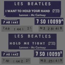 FRANCE THE BEATLES JUKE-BOX 45 - 1963 12 27 - A 1 - 7 S0 10099 - I WANT TO HOLD YOUR HAND ⁄ HOLD ME TIGHT - pic 4