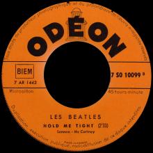 FRANCE THE BEATLES JUKE-BOX 45 - 1963 12 27 - B 1 - 7 S0 10099 - I WANT TO HOLD YOUR HAND ⁄ HOLD ME TIGHT - pic 6