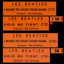 FRANCE THE BEATLES JUKE-BOX 45 - 1963 12 27 - B 1 - 7 S0 10099 - I WANT TO HOLD YOUR HAND ⁄ HOLD ME TIGHT - pic 4