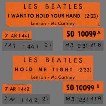 FRANCE THE BEATLES JUKE-BOX 45 - 1963 12 27 - B 2 - S0 10099 - I WANT TO HOLD YOUR HAND ⁄ HOLD ME TIGHT - pic 3