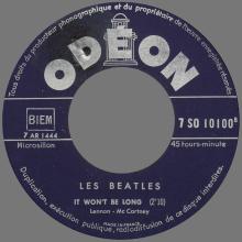 FRANCE THE BEATLES JUKE-BOX 45 - 1963 12 27 - C 1 - 7 S0 10100 - ALL MY LOVING ⁄ IT WON'T BE LONG - pic 5