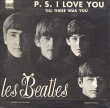 FRANCE THE BEATLES JUKE-BOX 45 - 1964 01 00 - A 1 - 7 S0 10104 - TILL THERE WAS YOU ⁄ P. S. I LOVE YOU - pic 2