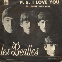 FRANCE THE BEATLES JUKE-BOX 45 - 1964 01 00 - A 2 - S0 10104 - TILL THERE WAS YOU ⁄ P. S. I LOVE YOU - pic 2