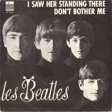 FRANCE THE BEATLES JUKE-BOX 45 - 1964 02 27 - A 2 - S0 10107 - I SAW HER STANDING THERE ⁄ DON'T BOTHER ME - pic 1