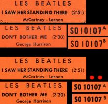 FRANCE THE BEATLES JUKE-BOX 45 - 1964 02 27 - A 2 - S0 10107 - I SAW HER STANDING THERE ⁄ DON'T BOTHER ME - pic 4