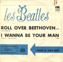 FRANCE THE BEATLES JUKE-BOX 45 - 1964 07 00 - A - S0 10120 - ROLL OVER BEETHOVEN ⁄ I WANNA BE YOUR MAN - pic 2
