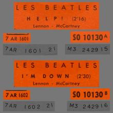 FRANCE THE BEATLES JUKE-BOX 45 - 1965 07 29 - A 2 - S0 10130 - HELP ! ⁄ I'M DOWN  - pic 3