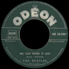 FRANCE THE BEATLES JUKE-BOX 45 - B - 1965 12 00 - A - MO 20.008 - WE CAN WORK IT OUT ⁄ DAY TRIPPER - pic 3